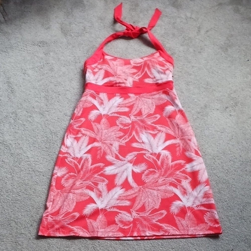 Talbots Halter Floral Dress